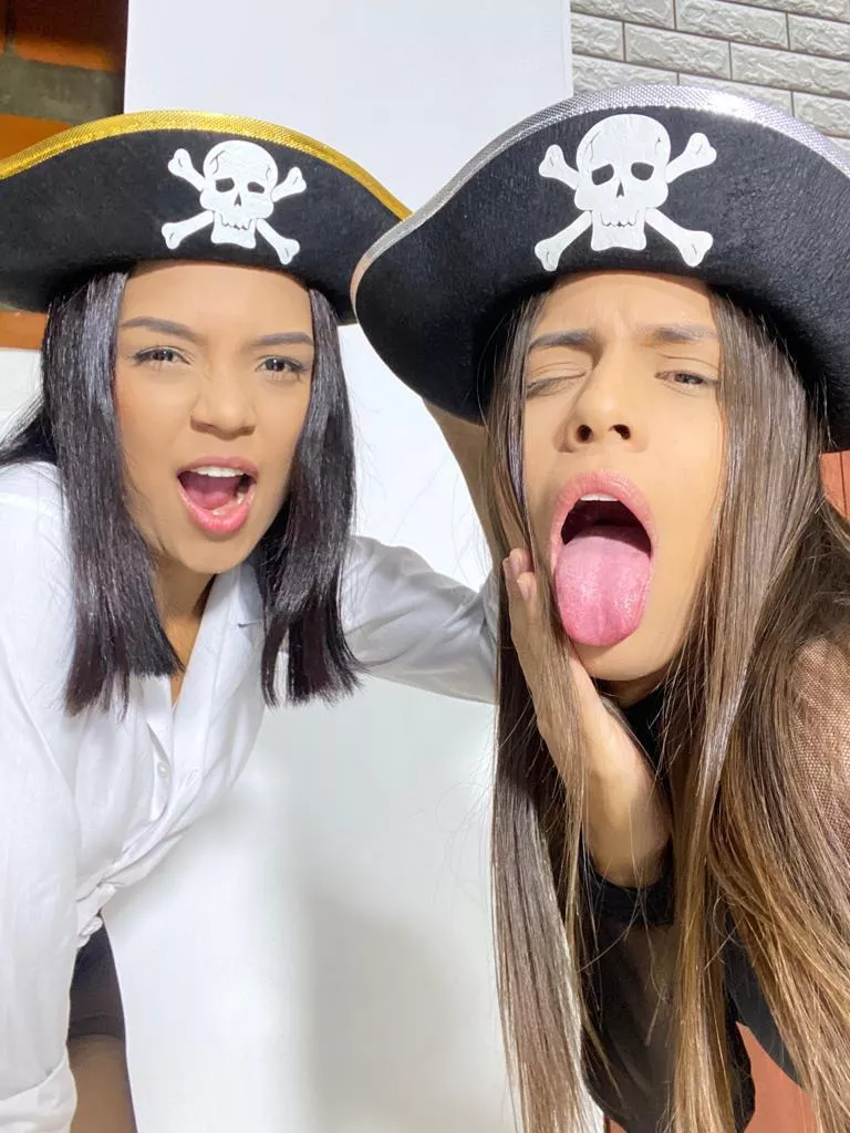 Can we be your trick or threat 👅