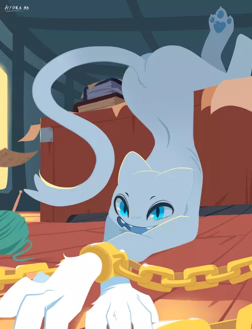 cat fanart / art by me