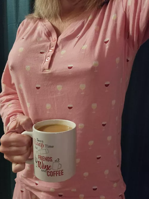 Coffee now. Wine later. Who wants to join me for both or either?