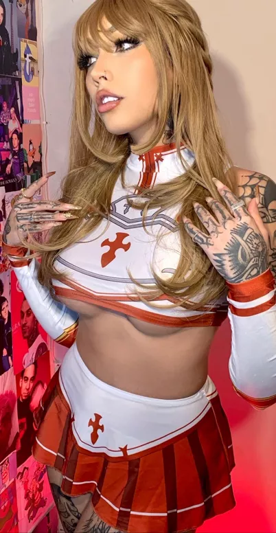 Cosplay as Asuna ( SAO)