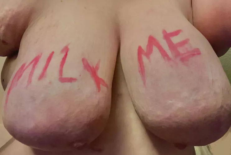 Do you think these udders need to be milked?