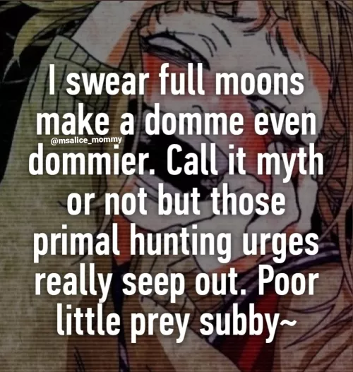 Does the full moon effect you in any such way? I've always felt more emotional and primal during that timexp💜✨