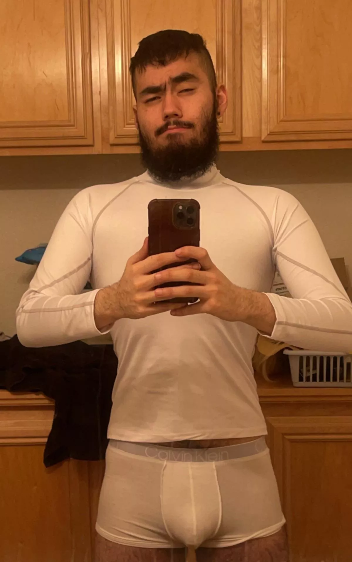 Dressed in white for the night. (20)