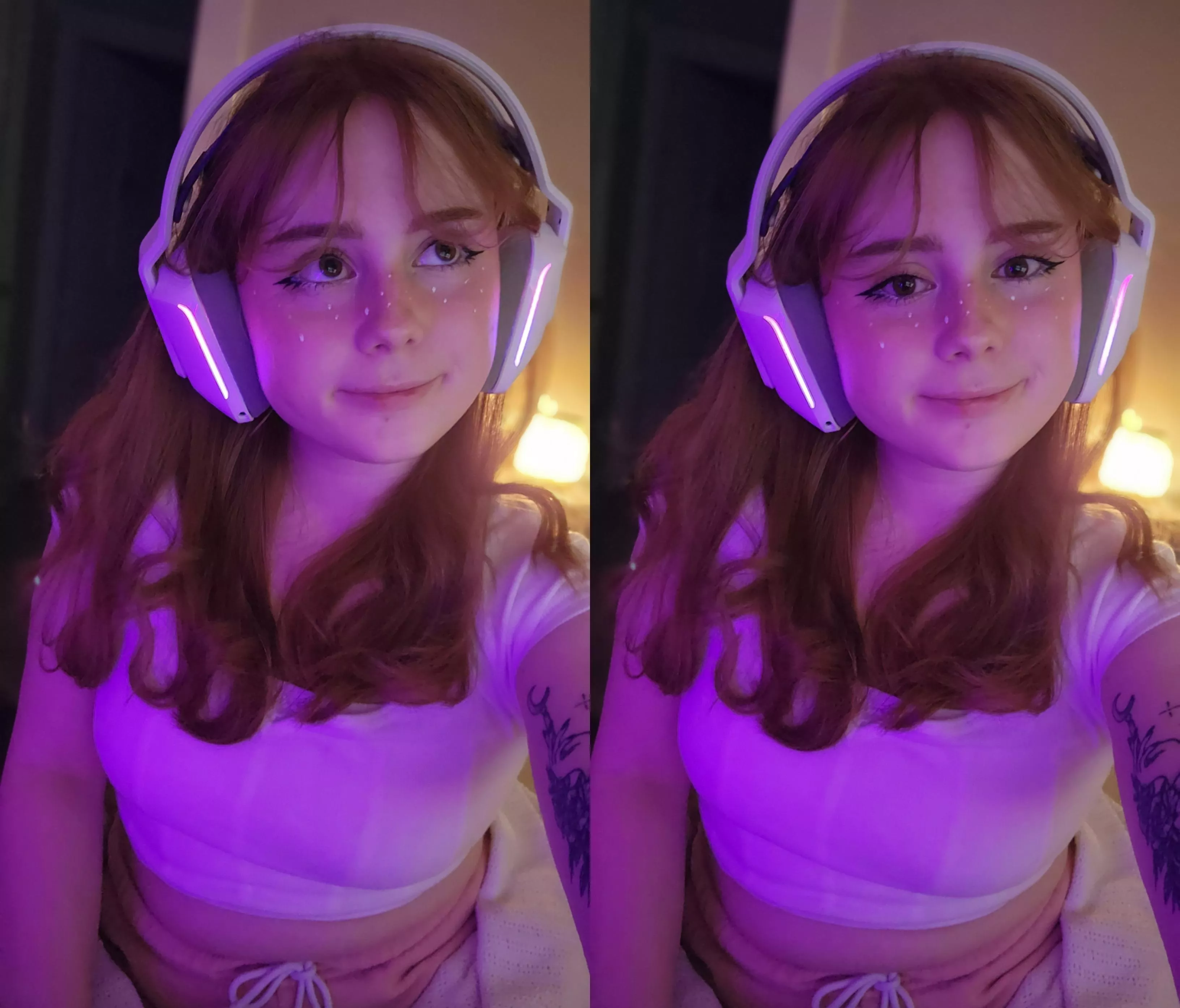 Embracing the gamer vibes tonight (f)