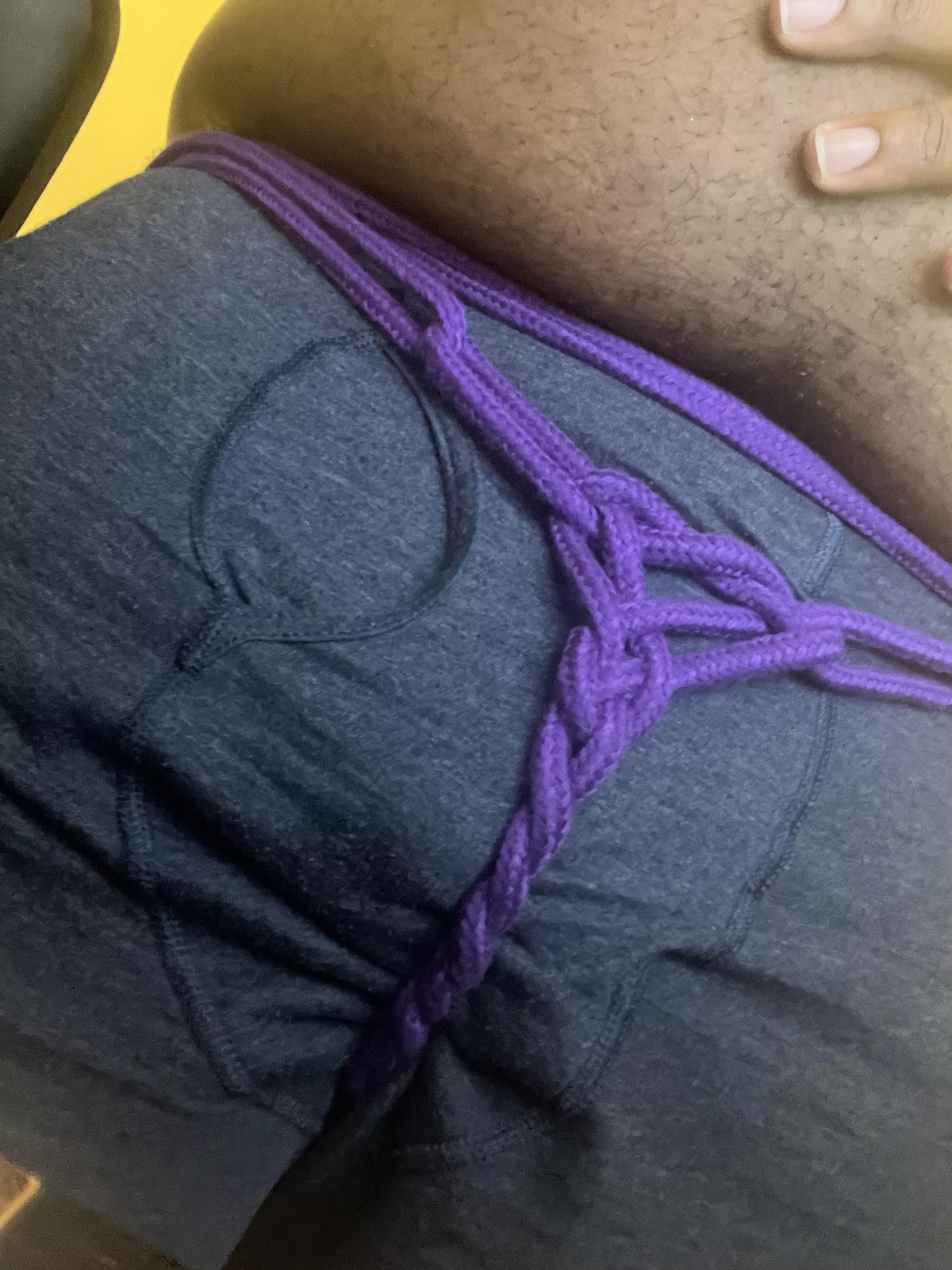 First attempt at a pair of rope panties (male)