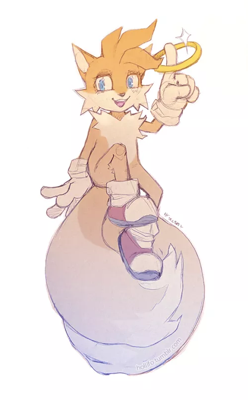 Fleet | Tails | pencil sketch & Photoshop (oc)