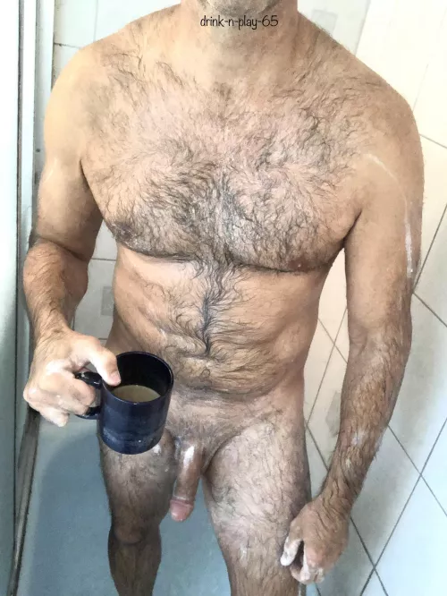 Good morning…from my shower
