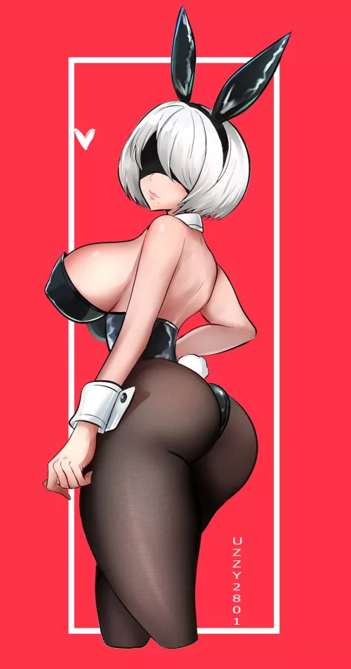 Gorgeous bunny 2B (uzzy2801)