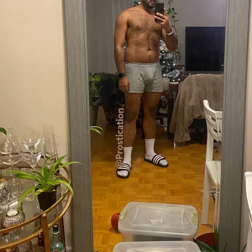 Got the winter coat coming in and bulk belly. Daddy’s ready to cuddle 😏