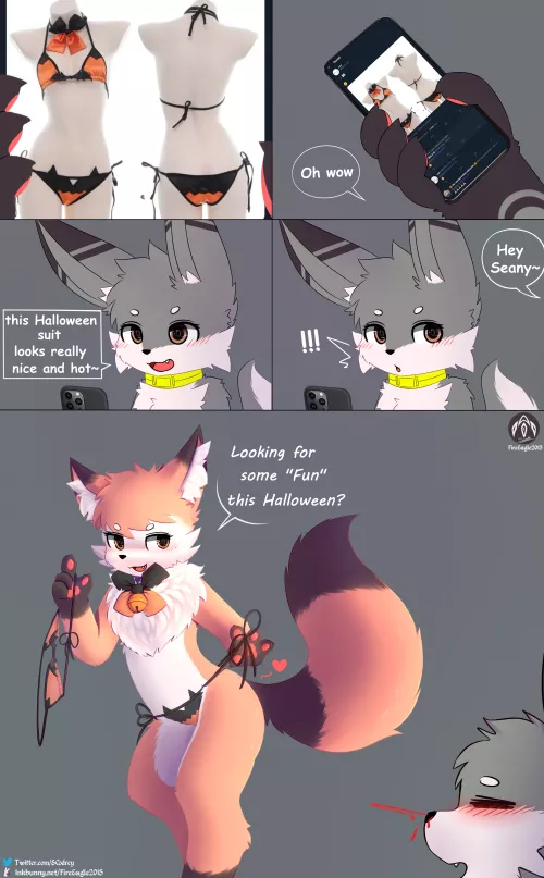 Halloween suit (Art by me @SCodreyS on Twitter)