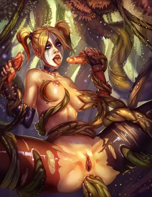 Harley Quinn Tentacle Lover (Evulchibi) [DC]