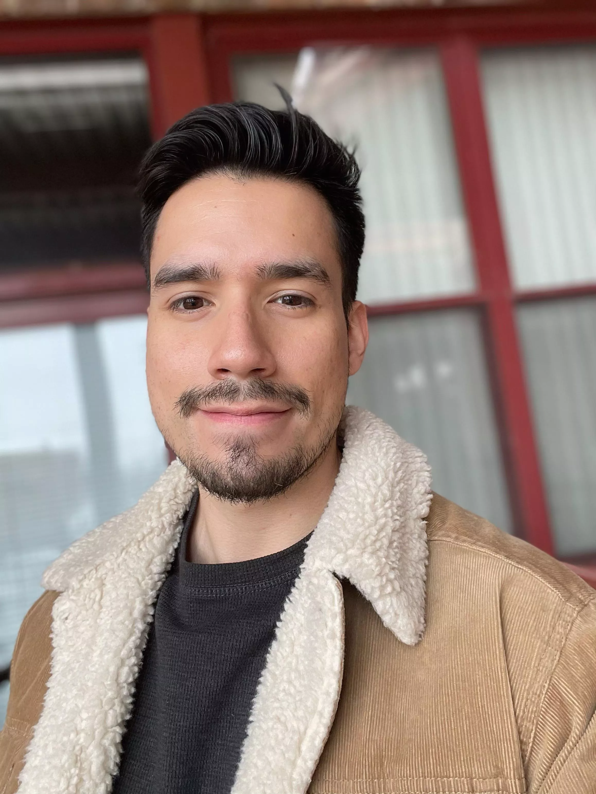 Having a pretty dam good hair day