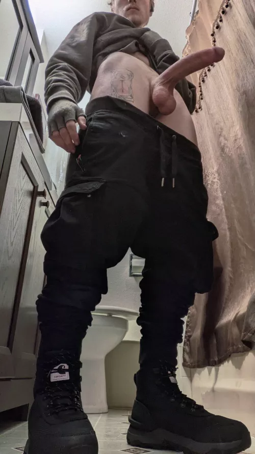 Hey since you're down there, mind unlacing my boots?