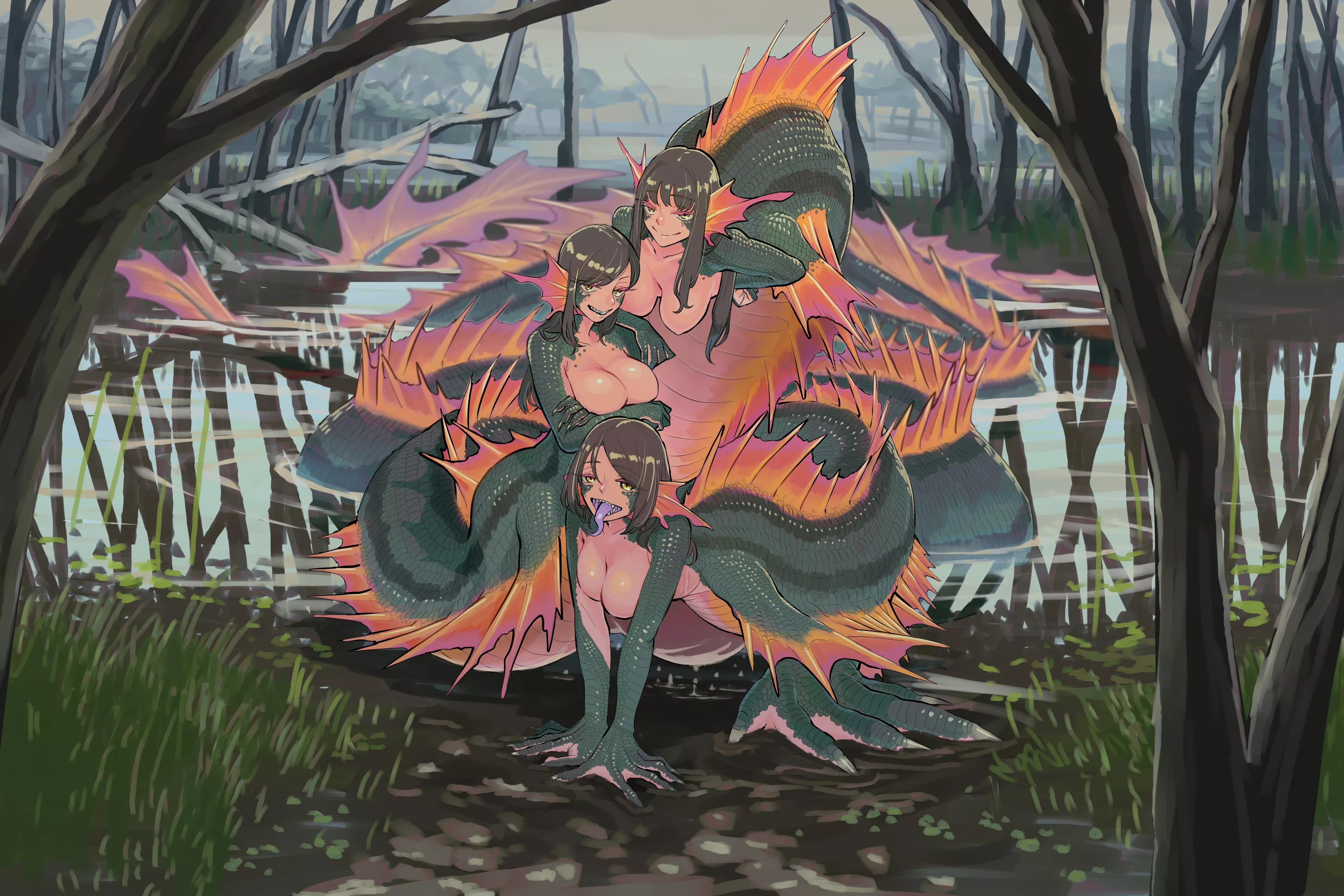 Hydra girl by Zton/@irontom00