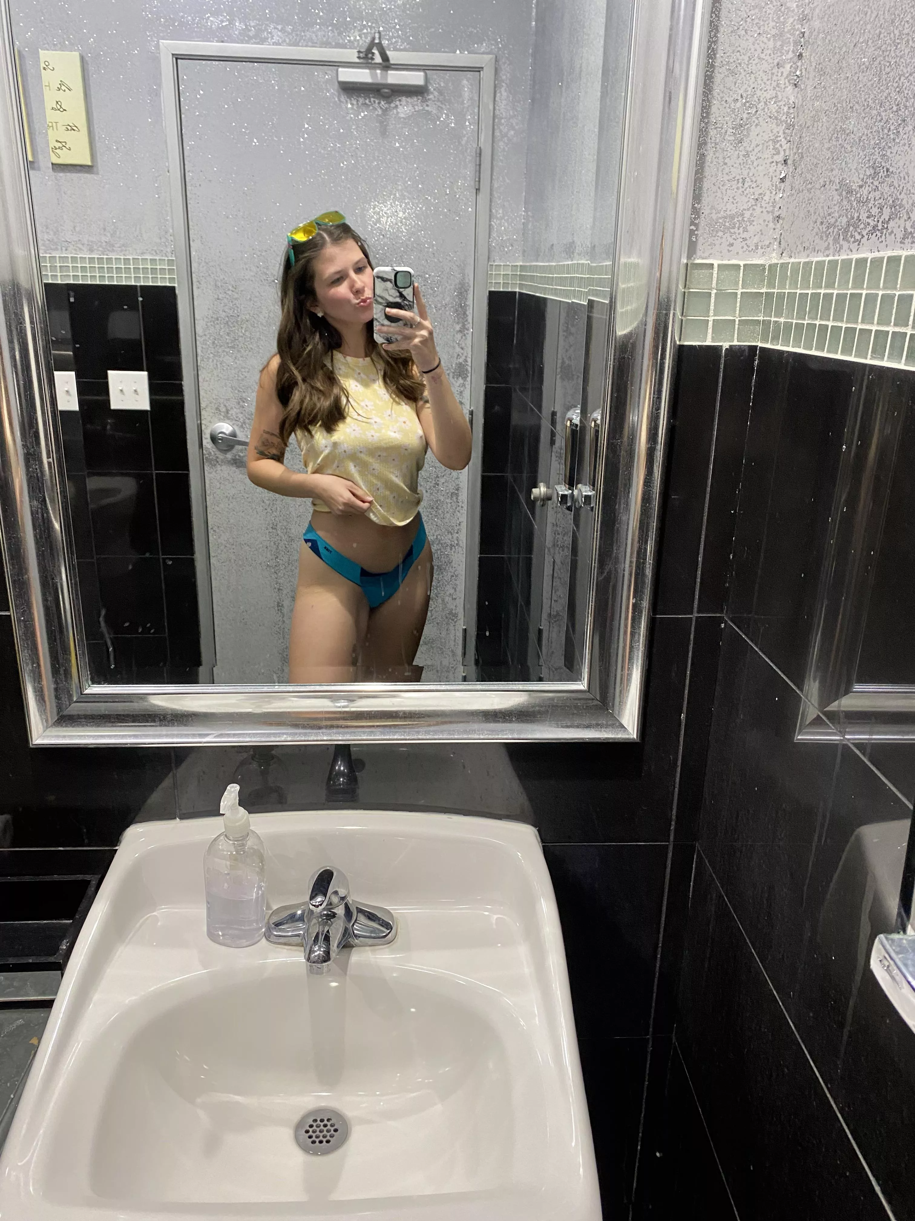 I like when my bra and pants match