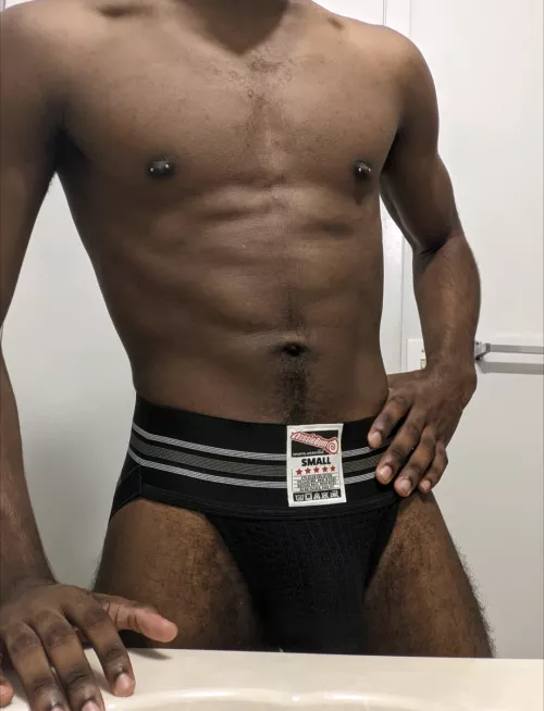 I need a hole, maybe two...You up for the job | Do I make black jocks look good?