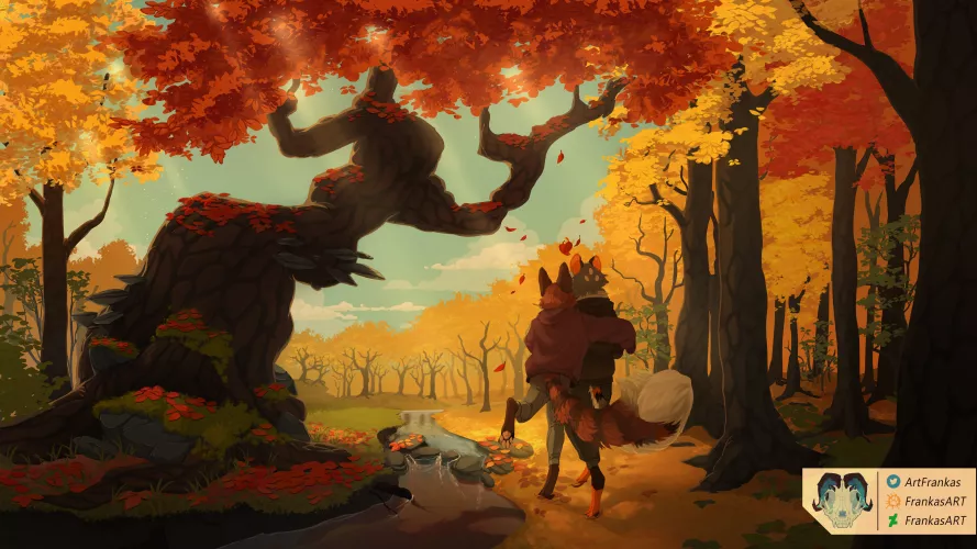 I WANT FALL BACK!!! What season if YOUR FAVORITE and why? [Commission for Noodle - Art by FrankasART (me)]