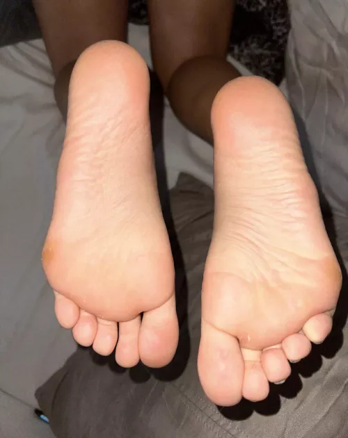 I’m putting my soles in your face