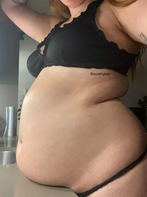 Just resting this stuffed gut 😌