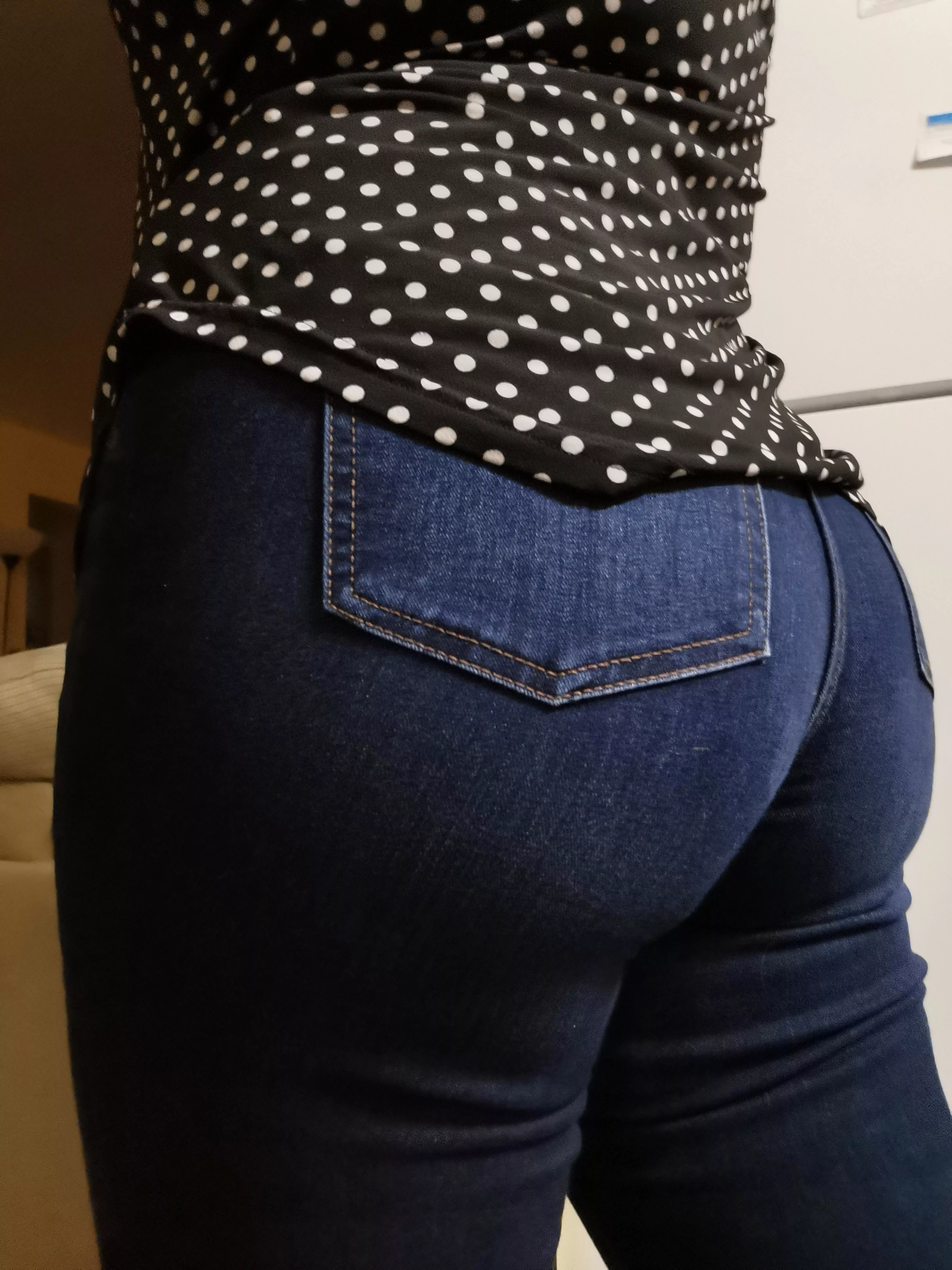 Love the way this dark wash fits