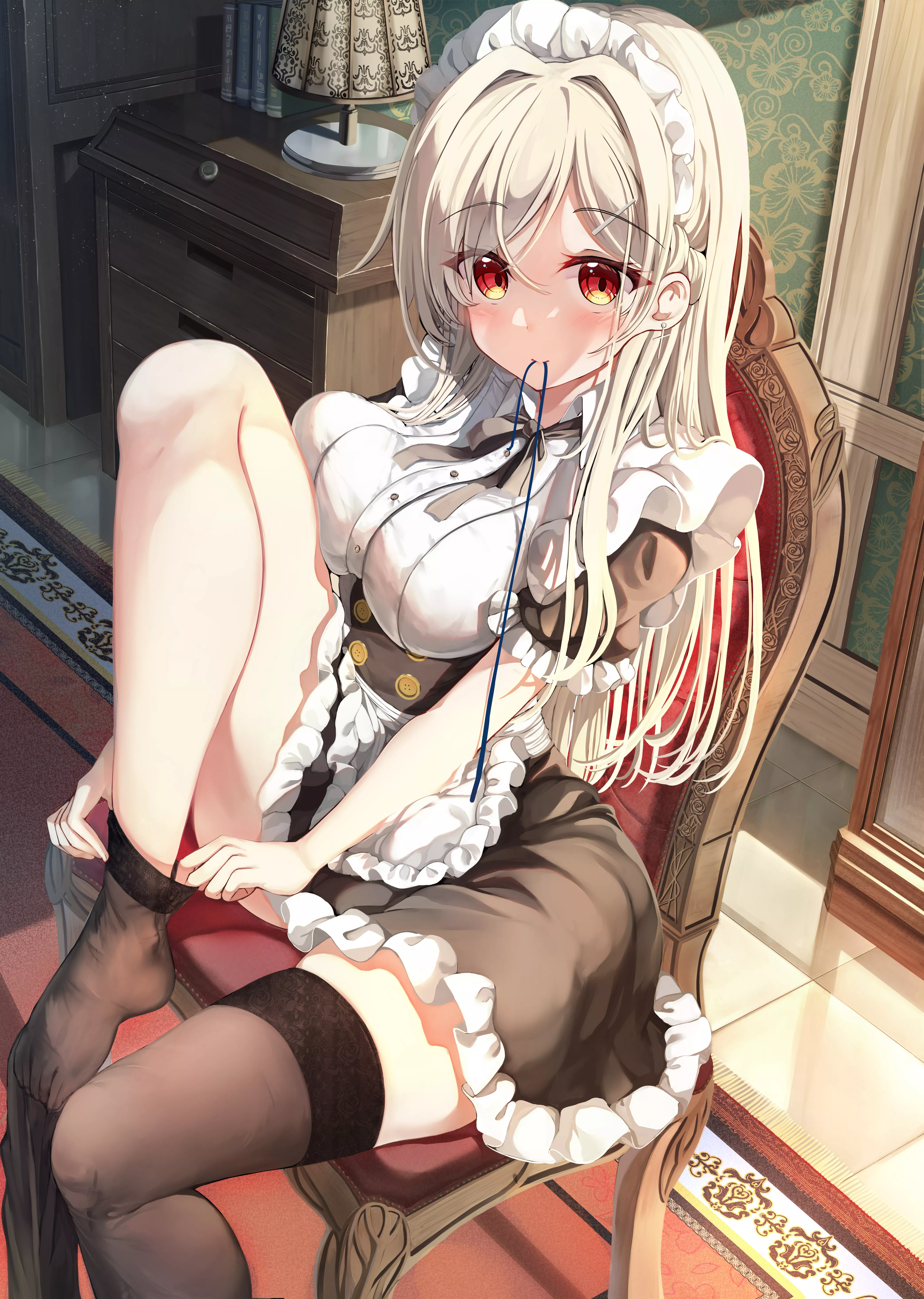 Maid Getting Ready [Original]