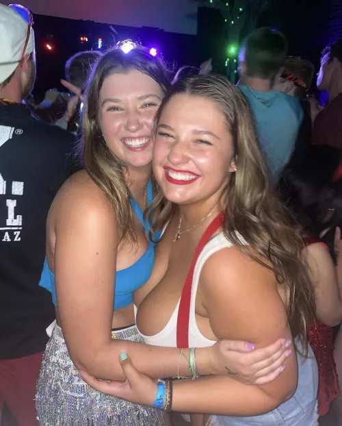 Making her poor friend feel tiny