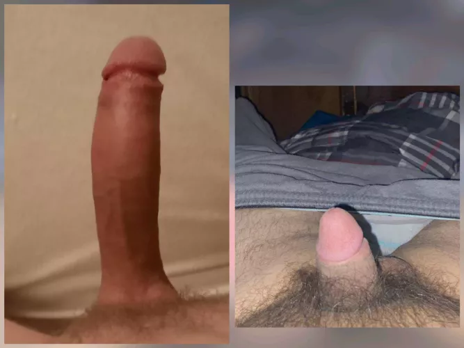 Me(left) vs. u/PlentyLate8514 compared 😁 I wonder how many times bigger I am