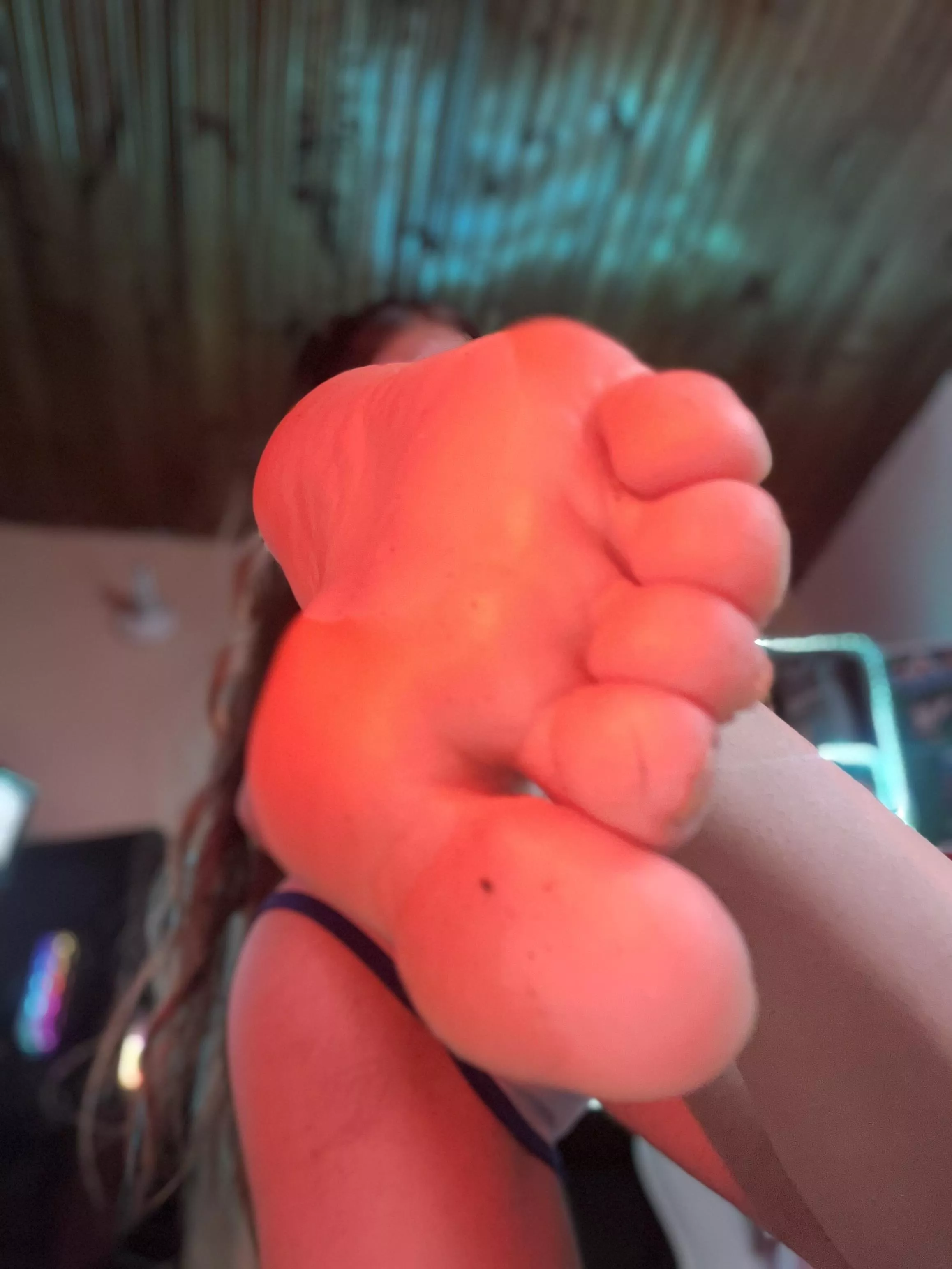 Most of the time I get wet by doing this