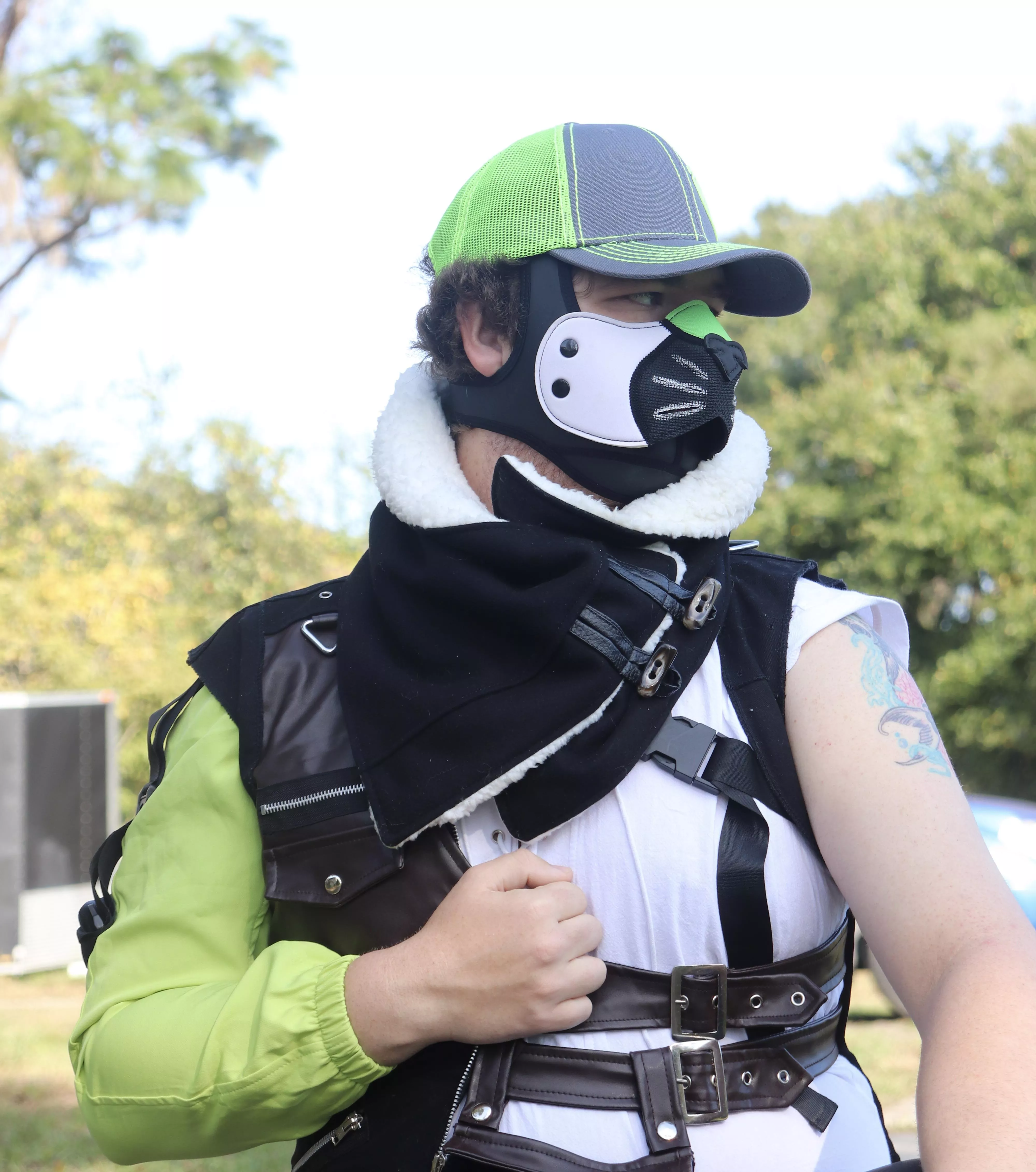 New look is slowly getting there. Got a friend working on my hat and I’m saving up for a kilt!