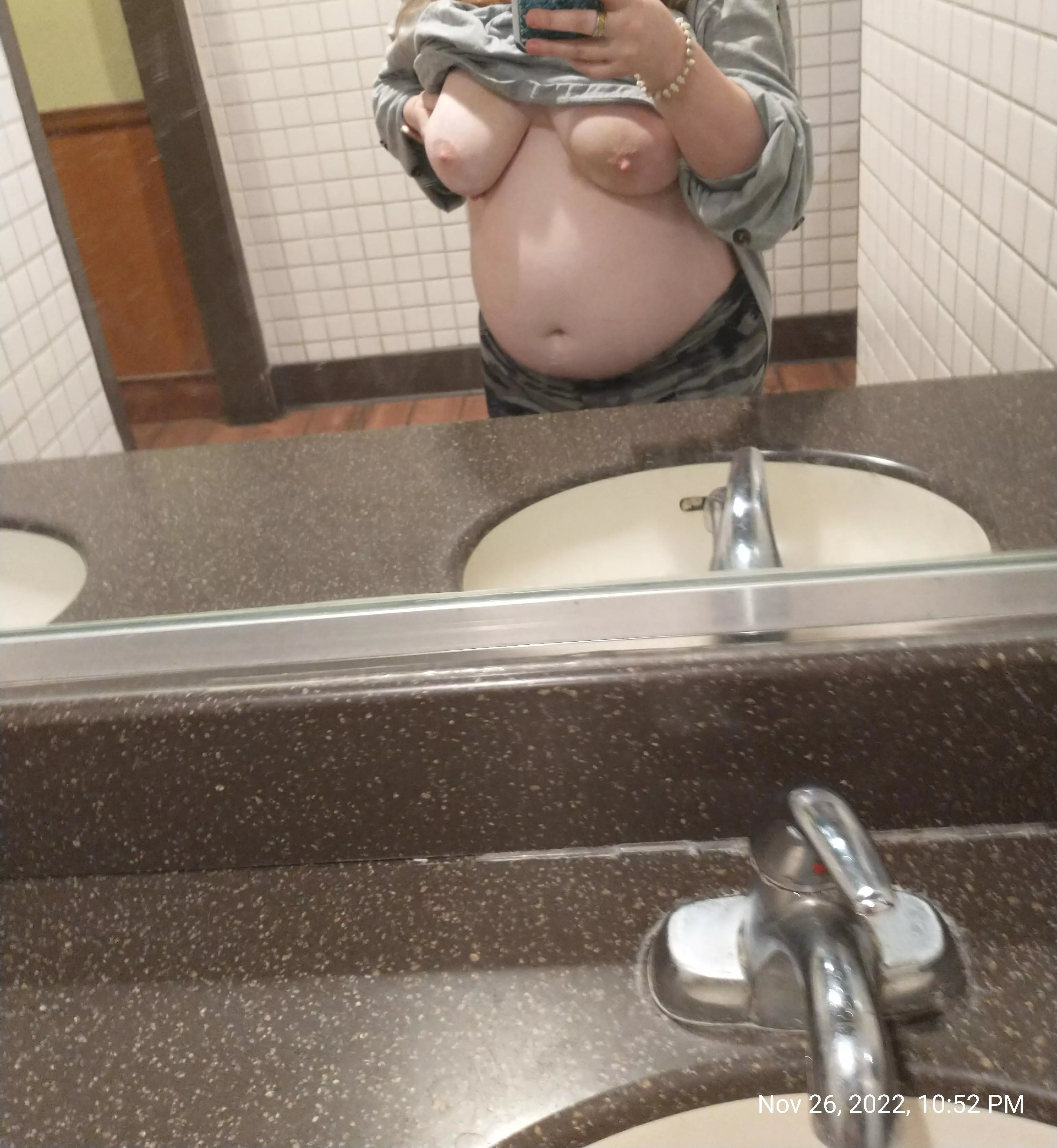 Not the best, but I almost got caught taking this one in a restaurant bathroom!