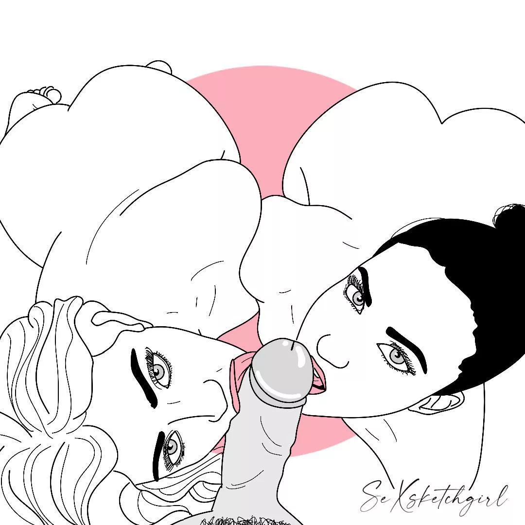 On their knees (by Sexsketchgirl)