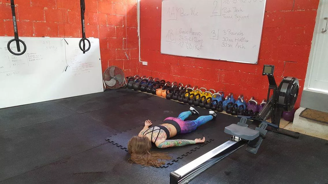 probably the seggggsiest post workout photo I ever posted of myself 🤡