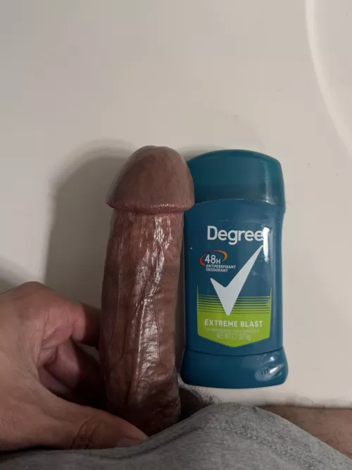 Rock hard and feeling pretty big tonight!