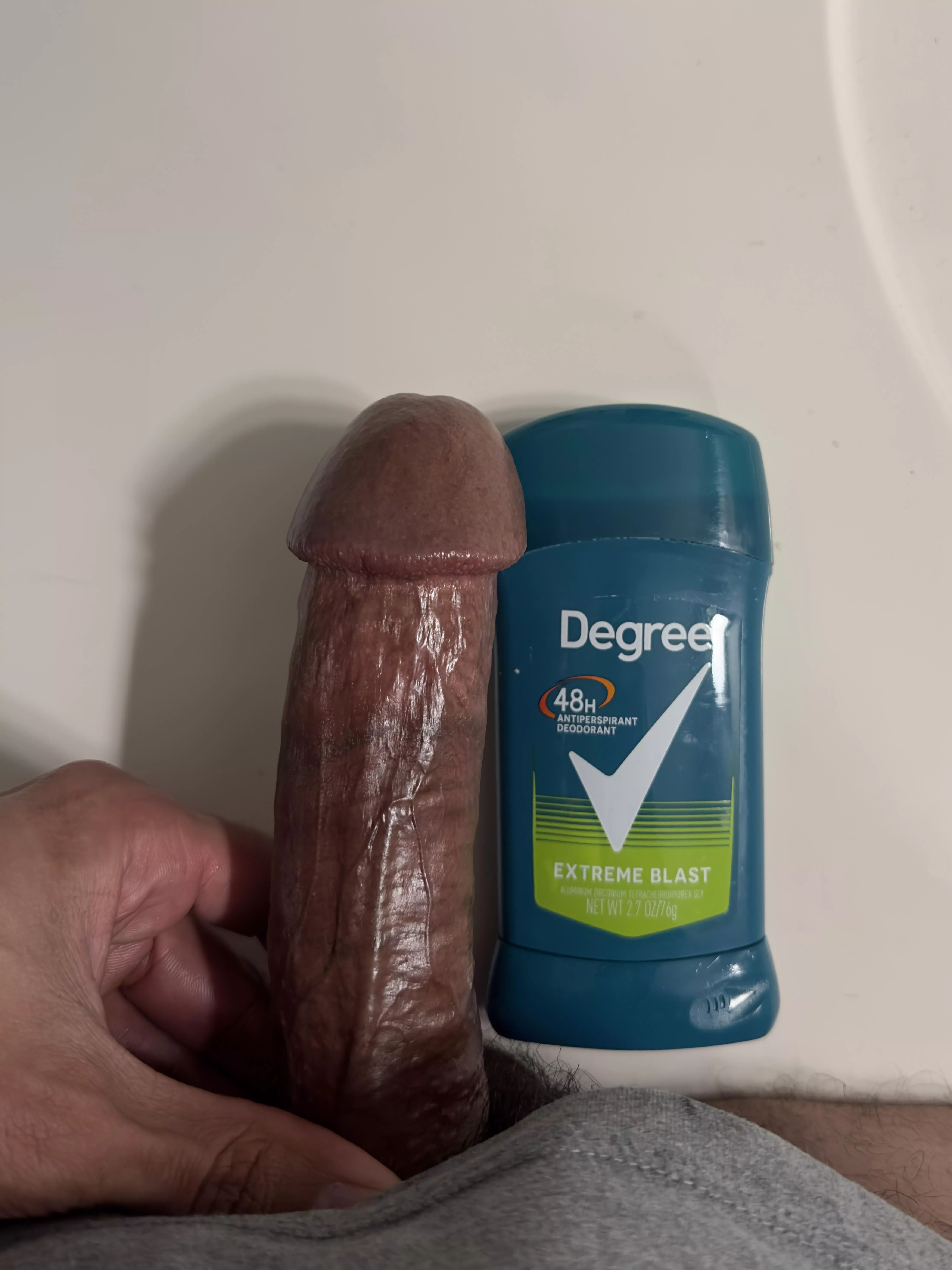 Rock hard and feeling pretty big tonight!