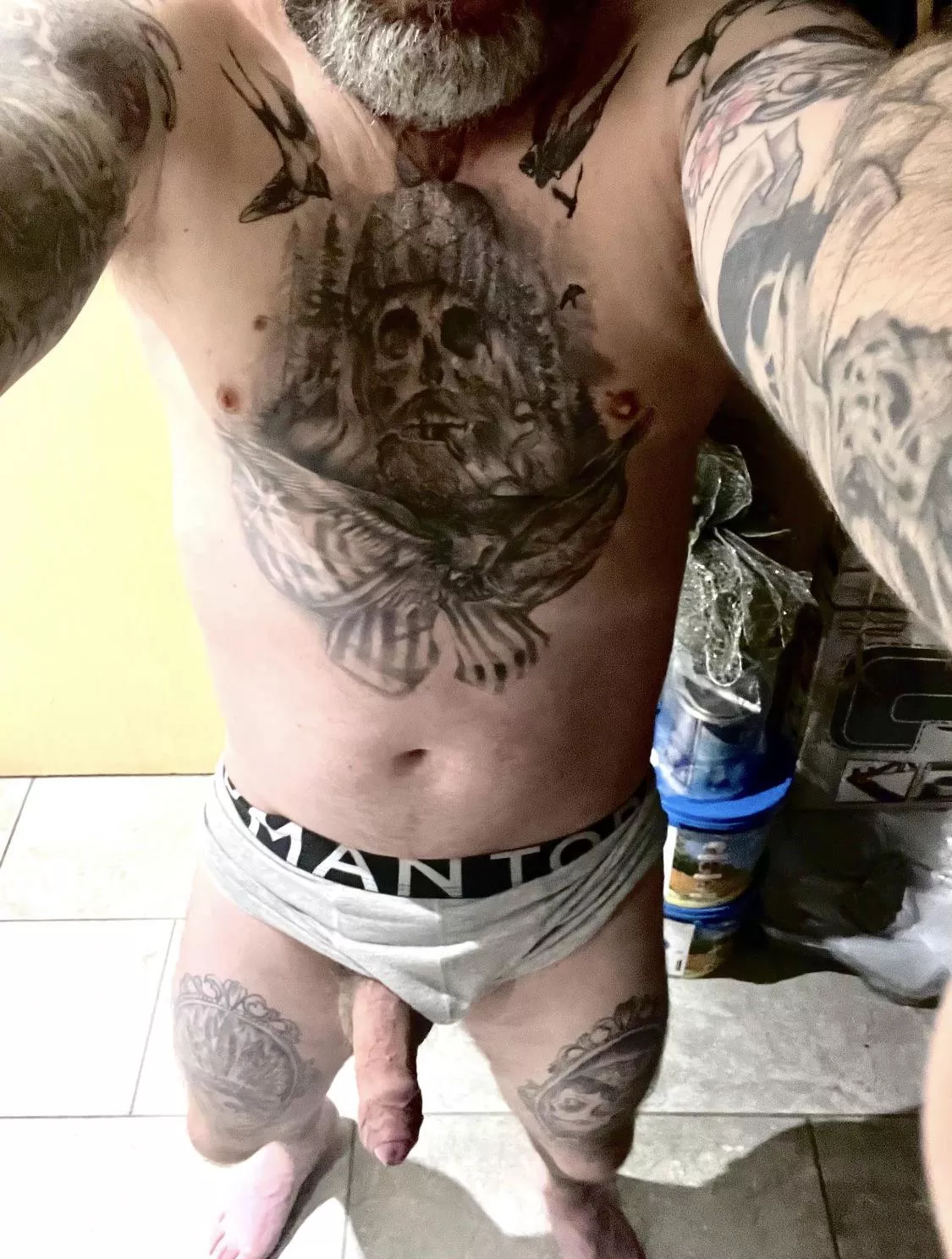 Showing of my tattoos