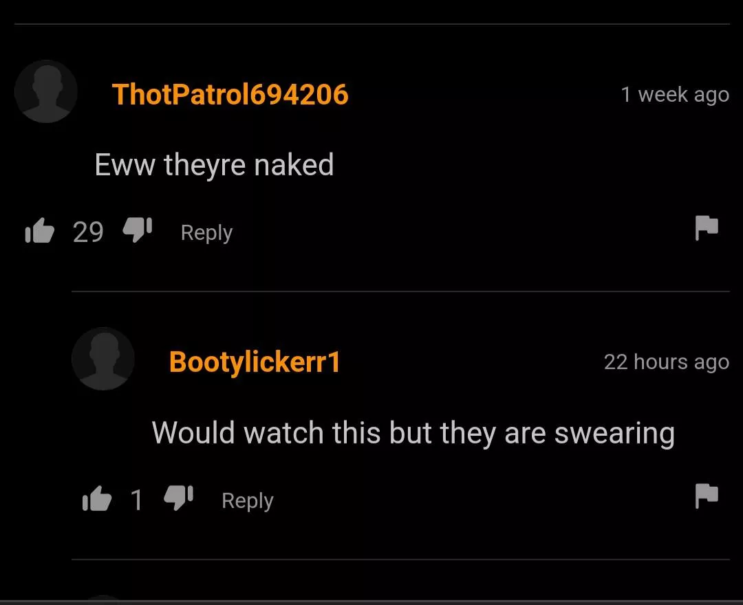 Someone was expecting G rated porn