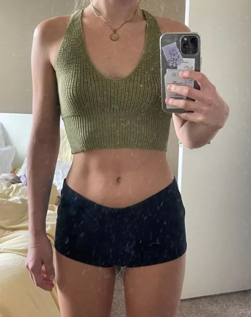 Sorry about the dirty mirror