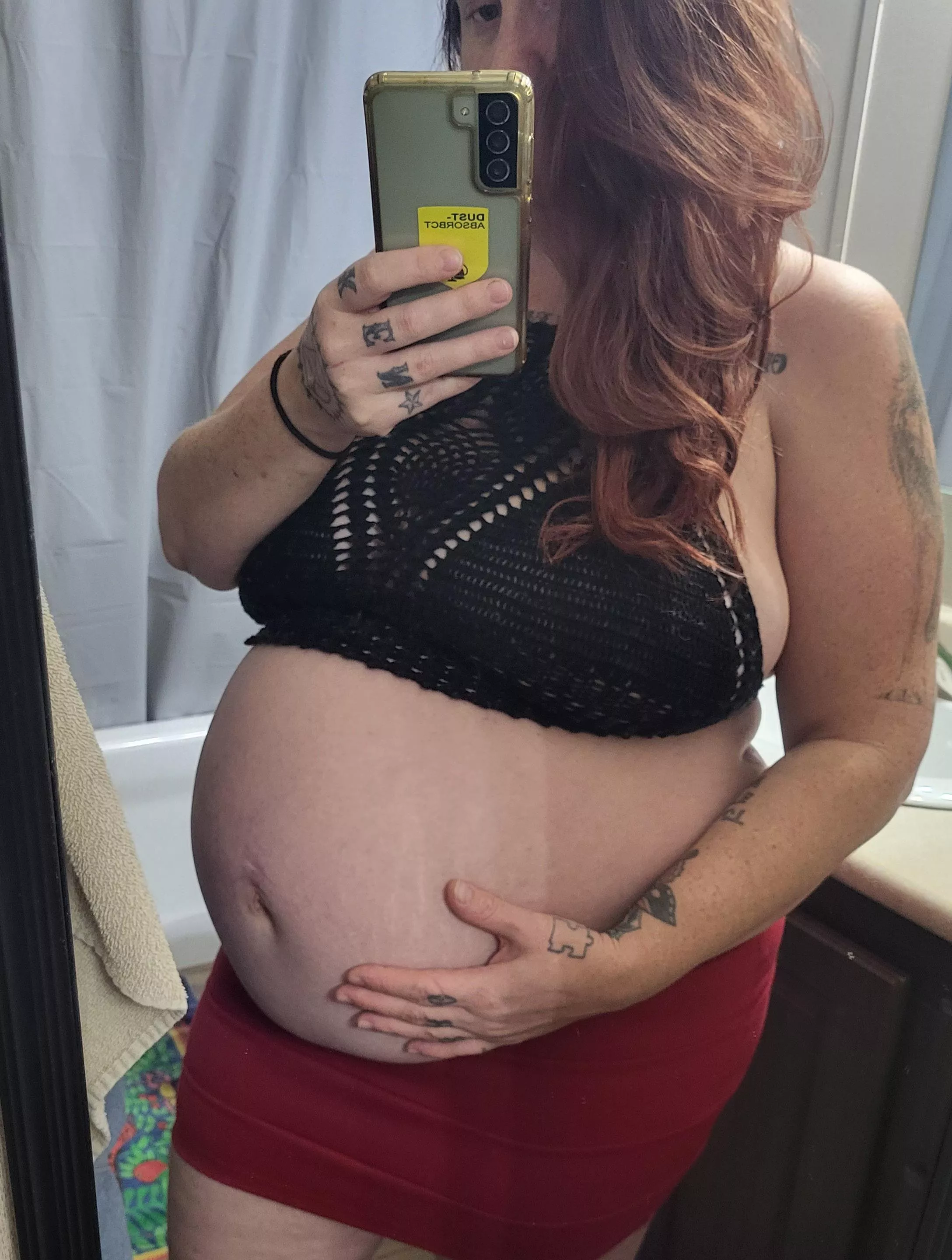 Such a big baby bump