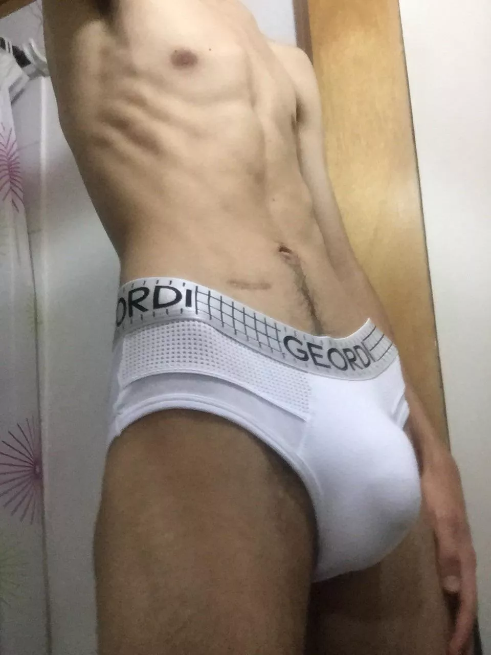 This is my rather new pair of briefs, pretty cool view, right?.