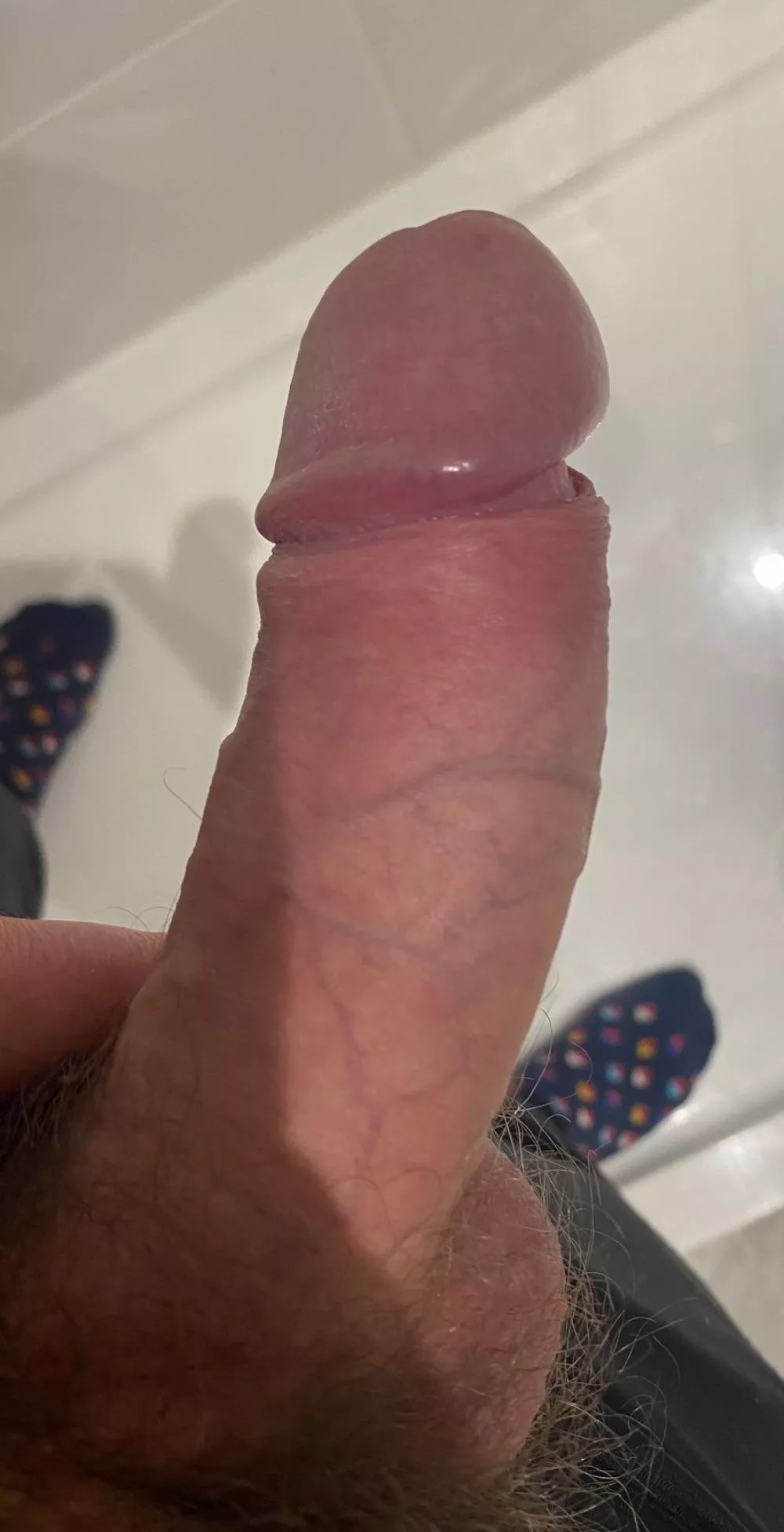 Thoughts? Veiny, girth and uncut.