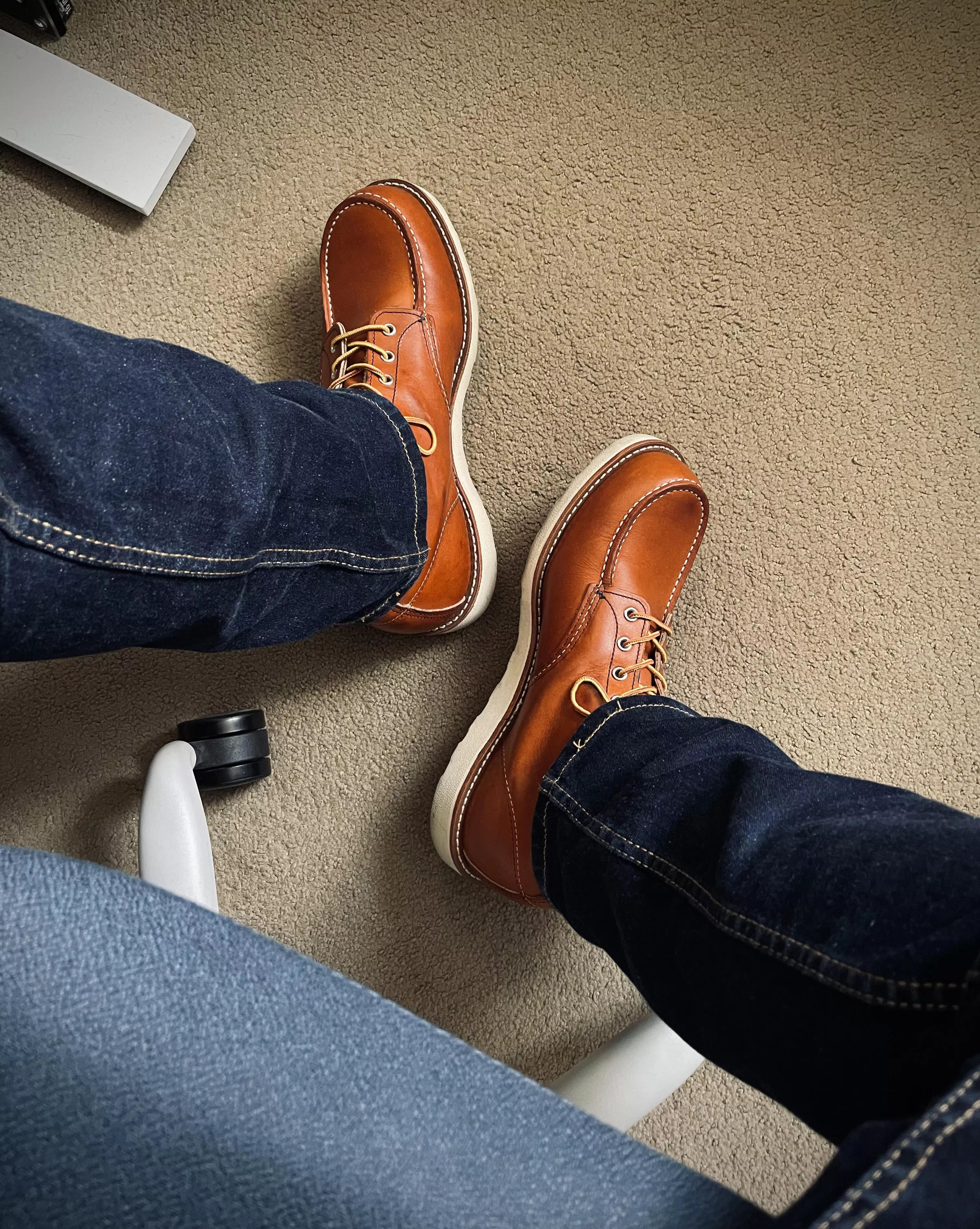 Todays fit. [Red Wing 875 in Oro Legacy]