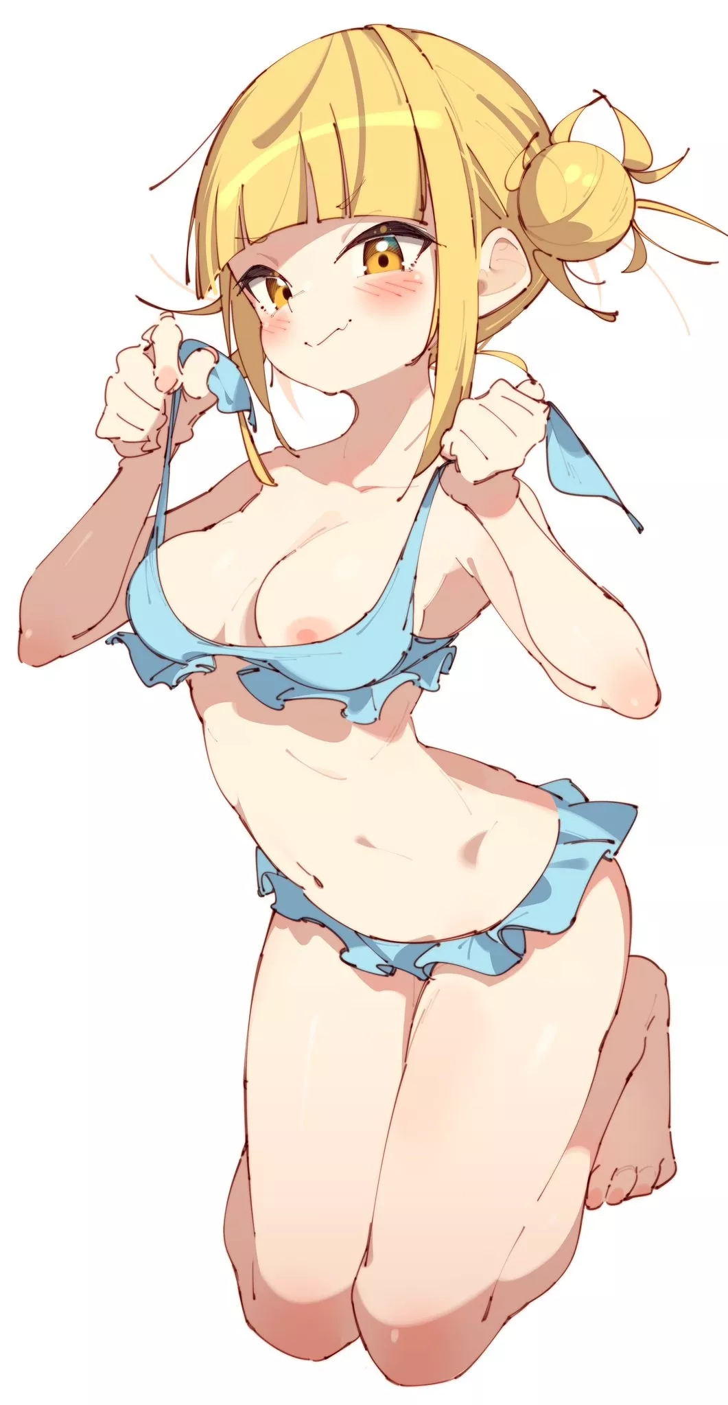 Toga's nipple slip (Rasu)