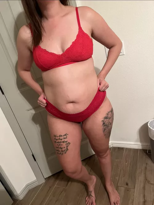 Trace my stretch marks with your tongue