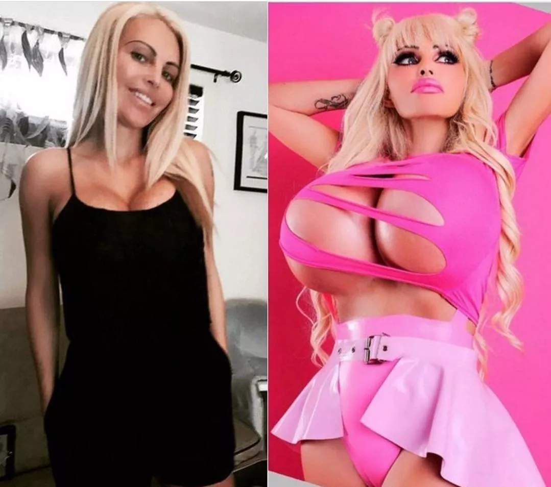Transformation of Amanda Lovelie
