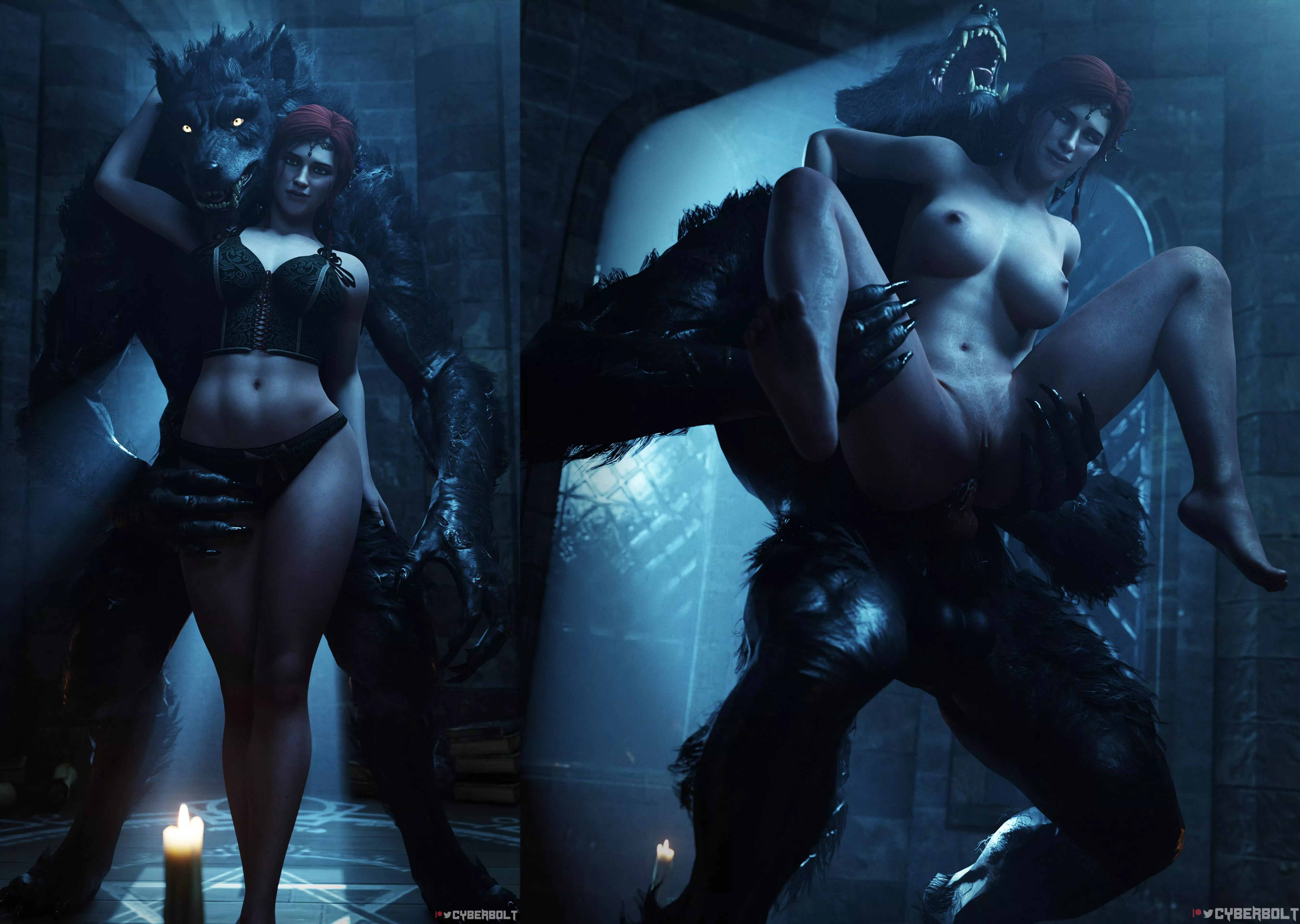 Triss's catch (Cyberbolt) [The Witcher]