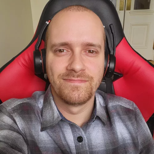 Trying to look presentable for Zoom from the waist up