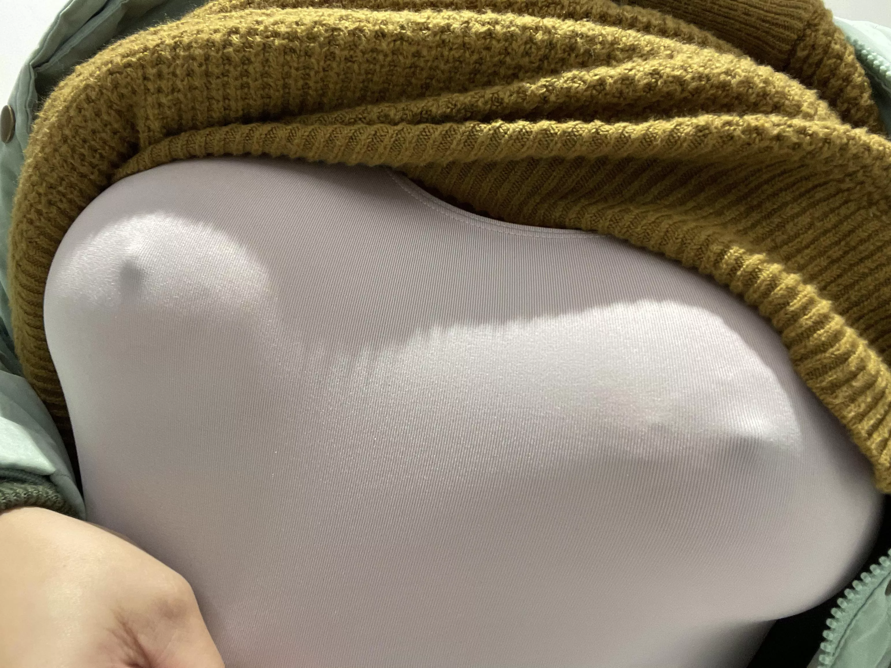 Underneath my sweater