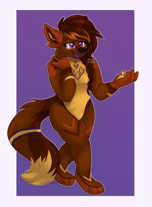 Walking n' talking 💬 | Art by myself [@aussie_kitten Twitter] | [Comm for MhadjaaF]