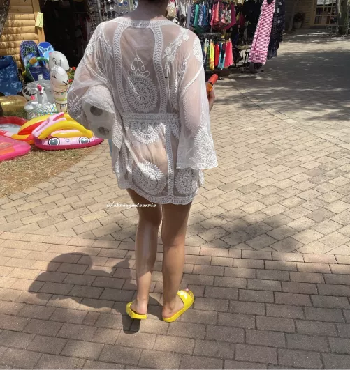 Went to the store after I returned from the nude beach [OC]