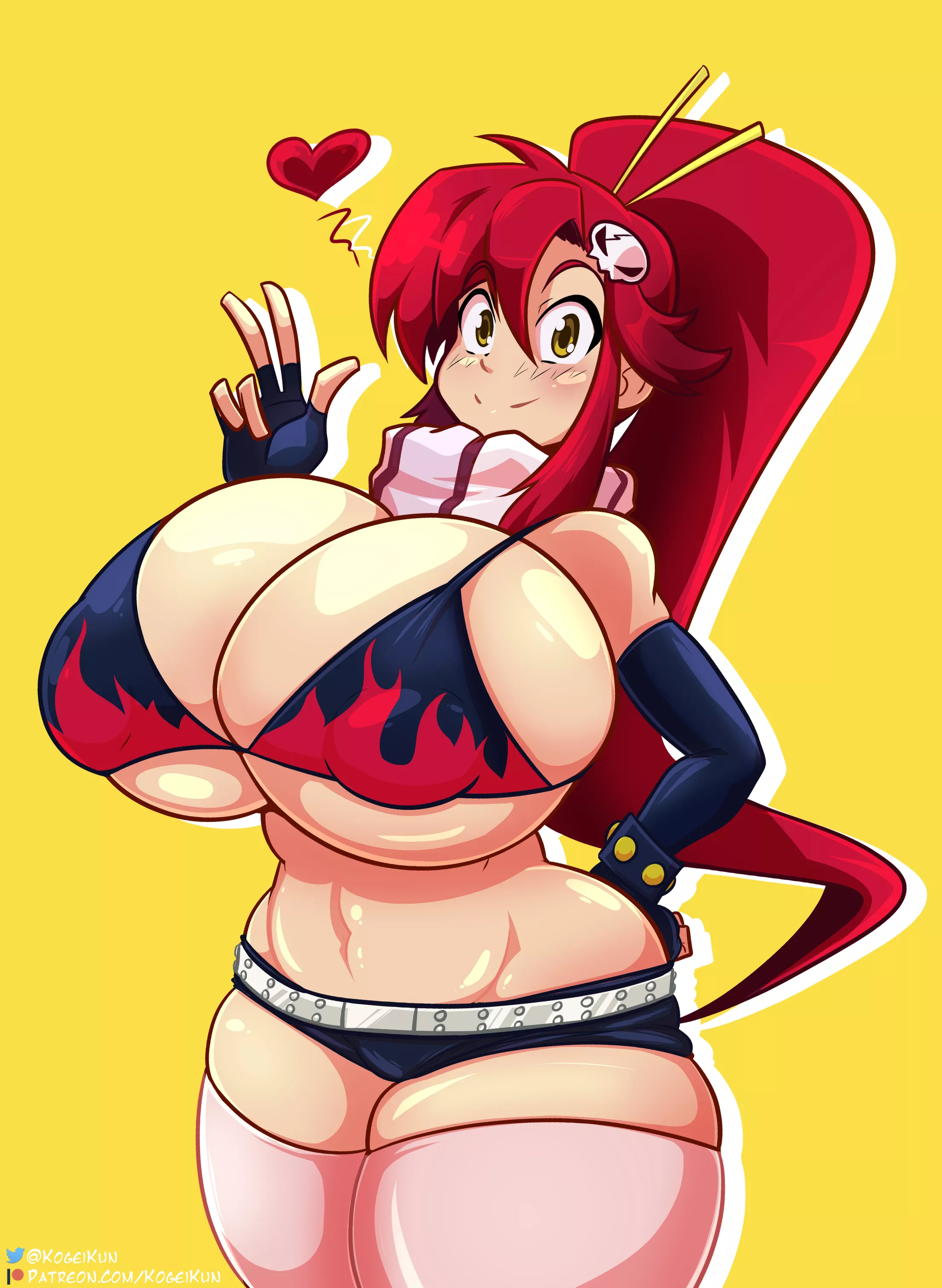 Yoko Littner Cute And Lewd (kogeikun) [Gurren Lagann]